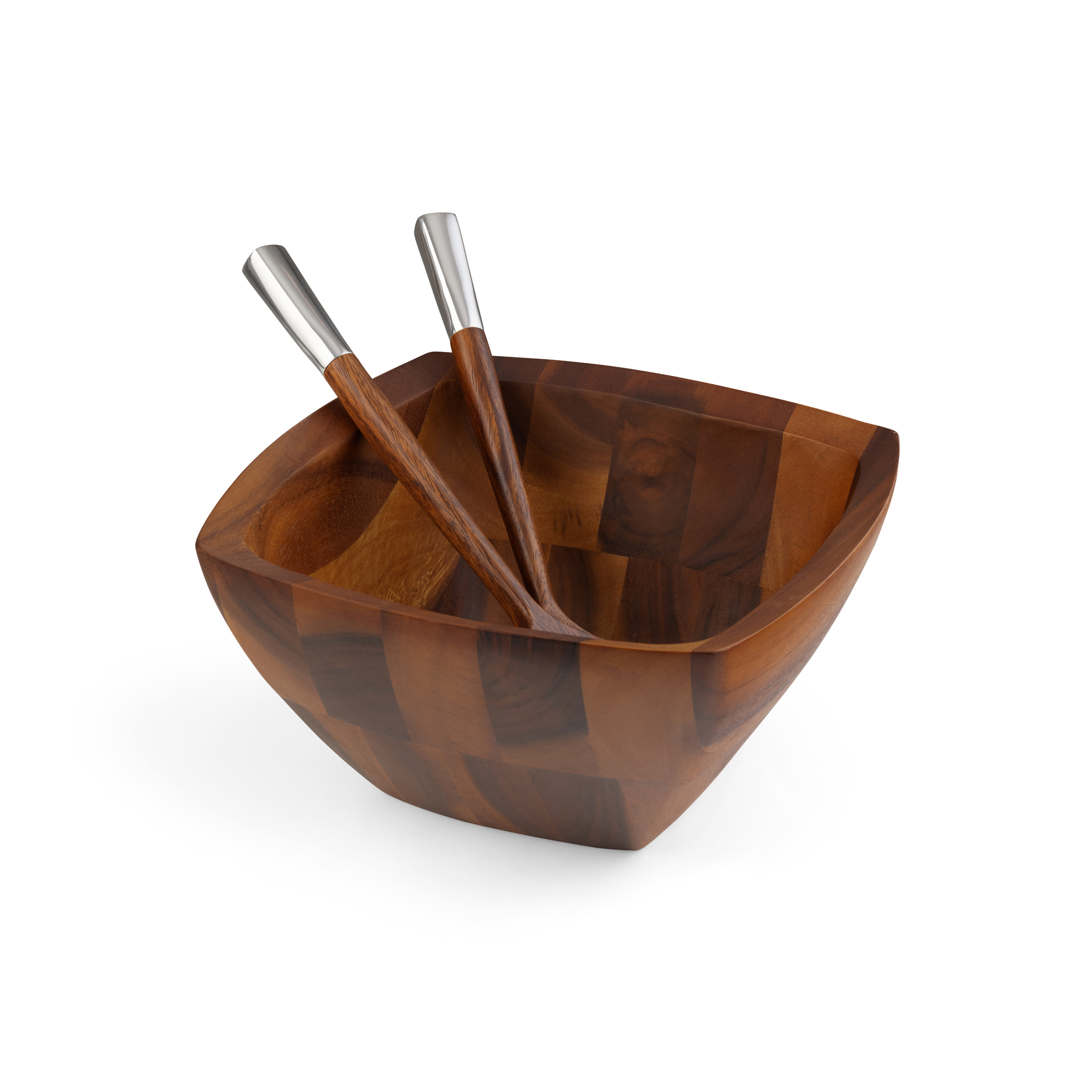 Cube Salad Bowl w/ Servers image number null